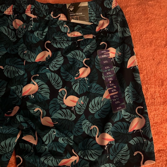 NWT Member's mark Mens Tropical Beach Resort Swim Trunk - Picture 7 of 8